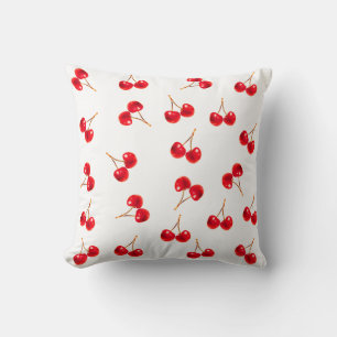 Vivid Cherry Pattern Kissen
