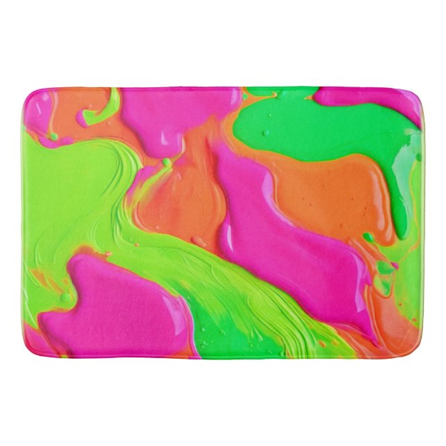 Vivid Color Fusion Badematte (Vorderseite)