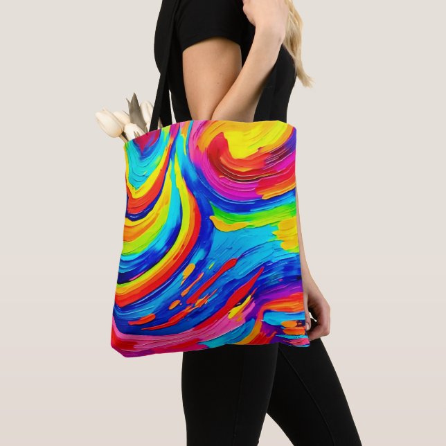 Vivid Color Vortex Tasche (Von Nahem)