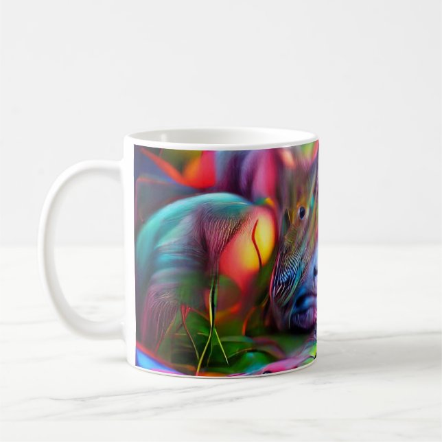 Vivid Dreamscape: Agrizoophobia Kaffeetasse (Links)