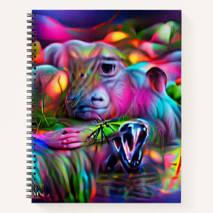Vivid Dreamscape: Agrizoophobia Notizbuch