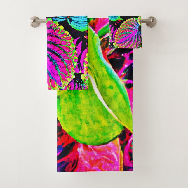 Vivid Elegance Feuille Motif (En situation)
