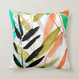 Vivid Fronds II Kissen