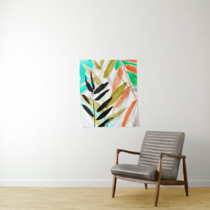 Vivid Fronds II Wandteppich
