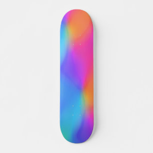 Vivid Holographic Skateboard