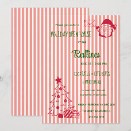 Vivid Mandarine entzogen Holiday Open House Einladung