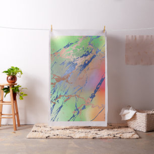 Vivid Marble   Farbige, fette Pastelle Wasserfarbe Stoff