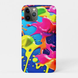 Vivid Neon Paint Spritzer Explosion Art Case-Mate iPhone Hülle
