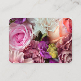 Vivid Orchid Florals Enclosure Card Begleitkarte