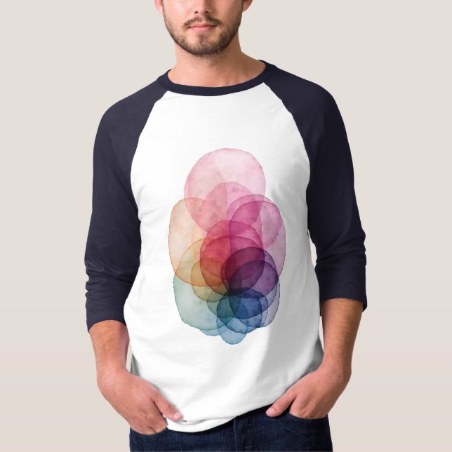Vivid Overlap V01 T-Shirt (Vorderseite)