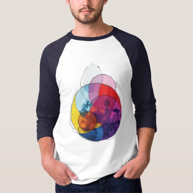 Vivid Overlap V03 T-Shirt (Vorderseite)