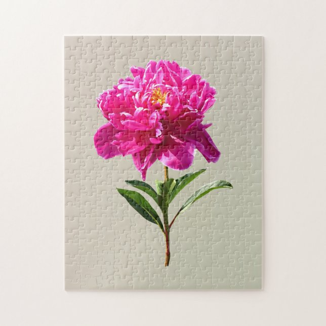 Vivid Pink Peony (Vertikal)