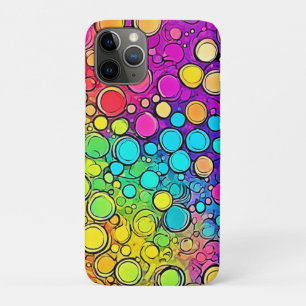 Vivid Rainbow Bubble Abstraction Case-Mate iPhone Hülle