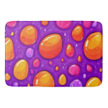 Vivid Raindrop Cartoon Art