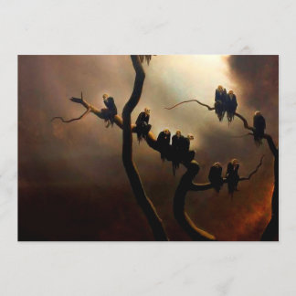 Vivid Retro - Ghosts in a Tree Einladung