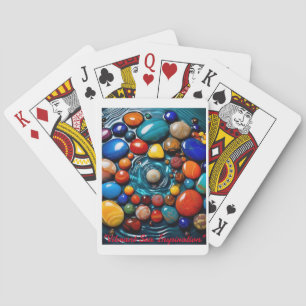 "Vivid Stones Undersea Inspiration" Spielkarten