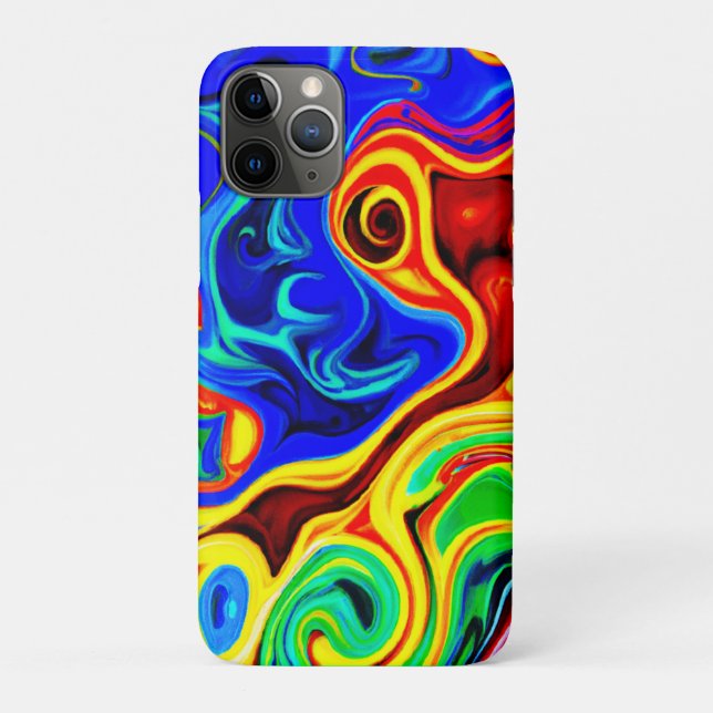 Vivid Style Muster Case-Mate iPhone Hülle (Rückseite)