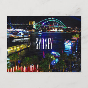 Vivid Sydney CQ Postkarte