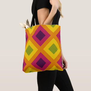Vivid Vector Mosaic Tasche