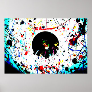 Vivid Vinyl Poster artistique