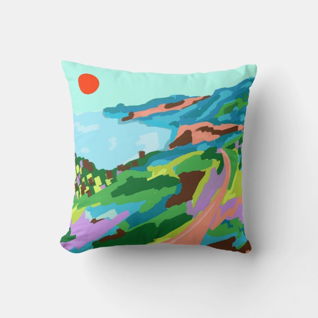 Vivid Vistas Kissen (Vorderseite)