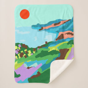 Vivid Vistas Sherpadecke