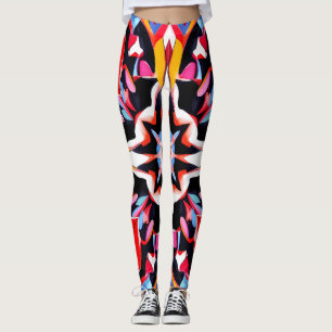 Vivid Vortex Leggings