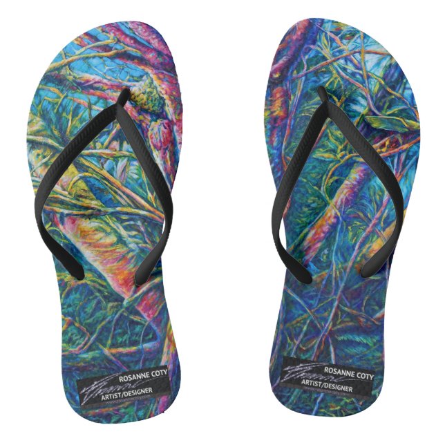 Vivid Wilds Flip Flops (Fußbett)