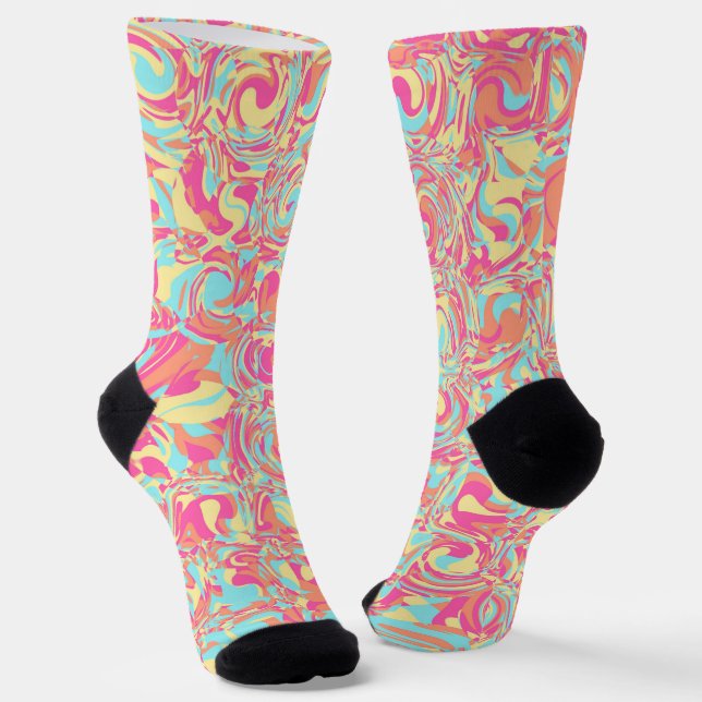 Vivid Wirbel Socks Socken (Gewinkelt)
