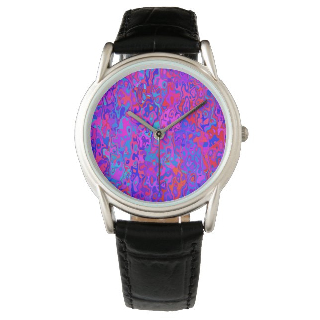 Vivide Camouflage Armbanduhr (Vorderseite)