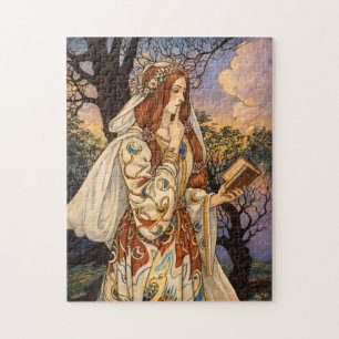 Vivien – Illustration im Jugendstil