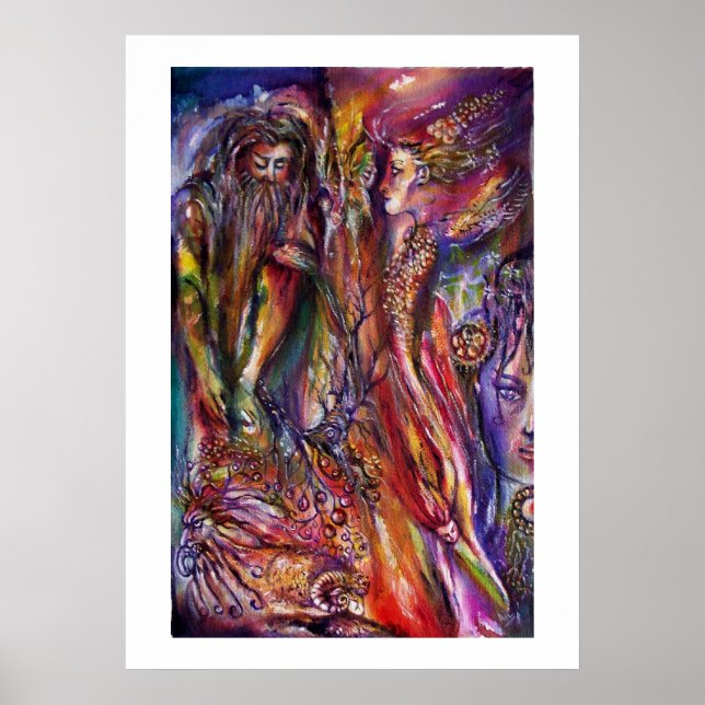 VIVIEN UND MERLIN POSTER (Vorne)