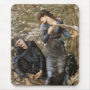 Viviens Beguiling of Merlin (Edward Burne-Jones) Mousepad