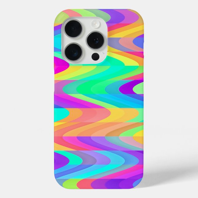 Vivily Whimsical Waves iPhone Gehäuse Case-Mate iPhone Hülle (Rückseite)