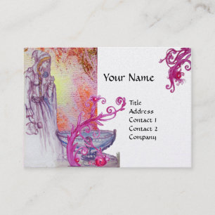 VIVIVIEN MONOGRAM Gold-Metallpapier Visitenkarte