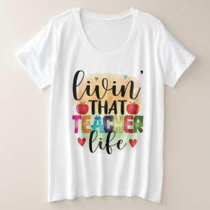Vivre Cette Vie D'Enseignant - Cadeau Pour Enseign