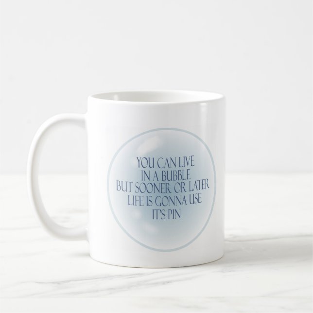 Vivre dans une tasse de café bulle (Gauche)