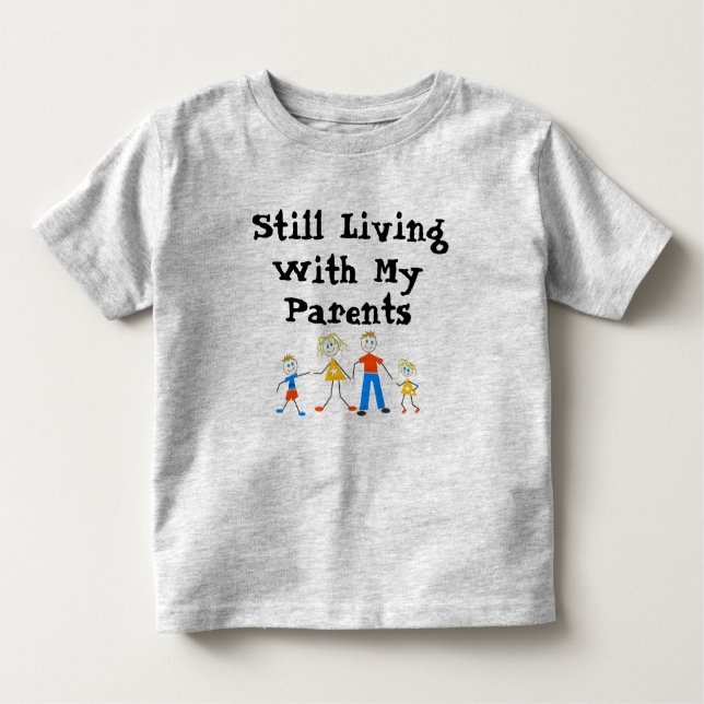 Vivre encore avec mes parents T-shirt de l'enfant (Devant)