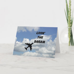 Vivre le rêve carte horizontale