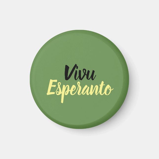 Vivu Esperanto Magnet (Vorne)