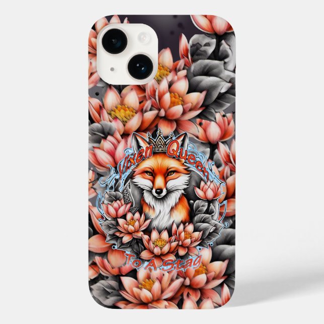 Vixen Queen zu einem Stab Case-Mate iPhone 14 Hülle (Rückseite)