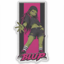 Vixy Der Weibliche Bullfrog Streetwear Grafik