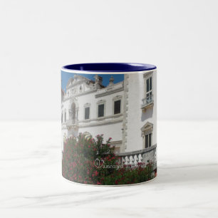 Vizcaya arbeitet Anwesen im Garten Zweifarbige Tasse
