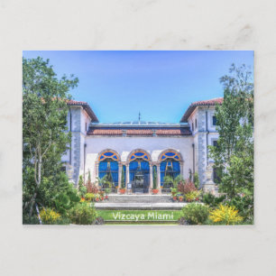 Vizcaya Miami Postkarte