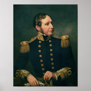 Vizepräsident Admiral Robert Fitzroy Poster