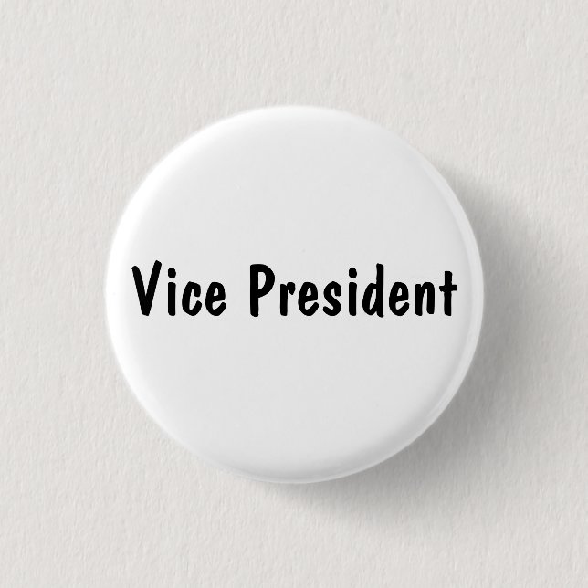Vizepräsident Button (Vorderseite)