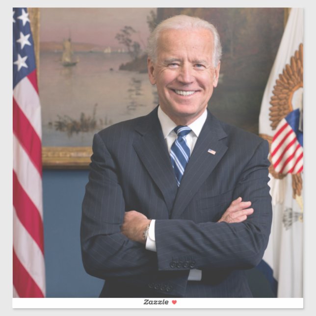 Vizepräsident Joe Biden während der Präsidentschaf Aufkleber (Blatt)