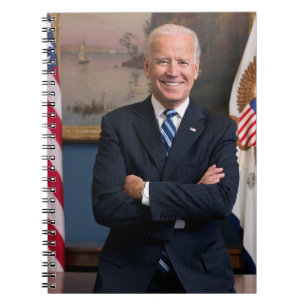 Vizepräsident Joe Biden während der Präsidentschaf Notizblock