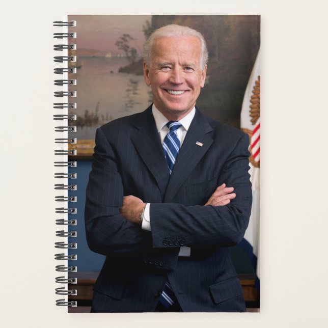 Vizepräsident Joe Biden während der Präsidentschaf Planer (Vorderseite)