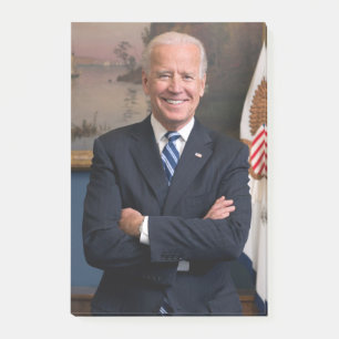 Vizepräsident Joe Biden während der Präsidentschaf Post-it Klebezettel